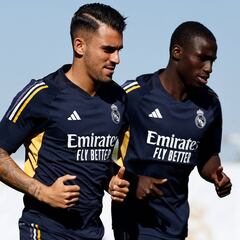 Ceballos y Mendy comienzan a correr en solitario