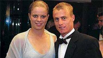 <b>DOS CAMPEONES REIVINDICATIVOS.</b> Kim Clijsters y Lleyton Hewitt, novios y recientes ganadores del torneo de Indian Wells, apoyan las reclamaciones monetarias de los jugadores.