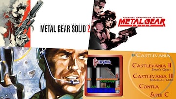 Varios juegos de la saga Metal Gear, Castlevania y Contra llegan a PC