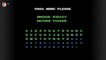 “Enfréntate a Ridley, hijo de p***”: la contraseña de Metroid que crasheaba tu consola