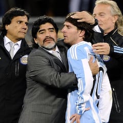 Maradona destroza a Messi: "Es inútil hacer caudillo a quien va 20 veces al baño antes de jugar"