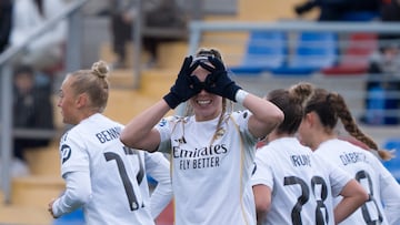 17/01/26
FUTBOL FEMENINO
PARTIDO PRIMERA DIVISION
LEVANTE FEMENINO - REAL MADRID FEMENINO
GOL ATHENEA ALEGRIA
