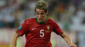 El jugador de Portugal y del Real Madrid durante el partido de debut en la Eurocopa contra Alemania.