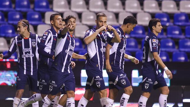Rayados venció a Puebla en regreso de la Liga MX