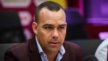 Rafael Dudamel, entrenador de la selección venezolana de fútbol.