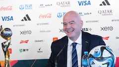 Ahead of the Women’s World Cup, FIFA President Gianni Infantino referenced a bizarre speech he gave about the men’s World Cup in Qatar last year.