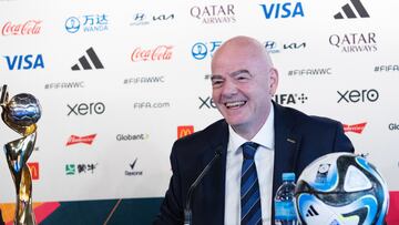 Ahead of the Women’s World Cup, FIFA President Gianni Infantino referenced a bizarre speech he gave about the men’s World Cup in Qatar last year.