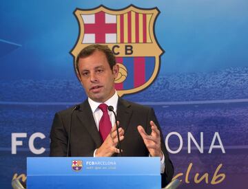 Llegó a la presidencia del Club al ganar las elecciones del 13 de junio de 2010 con un récord de apoyo popular. Deportivamente hablando, bajo su presidencia, las cifras del FC Barcelona fueron extraordinarias, ya que se ganaron un total de 60 títulos, entre todas las secciones deportivas del club. El aspecto económico fue capital, se aplicaron medidas de austeridad encaminadas a reducir la deuda del Club.
