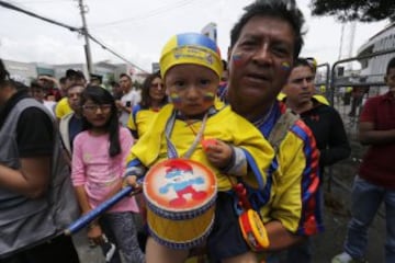 Las mejores imágenes de la previa del Ecuador - Chile