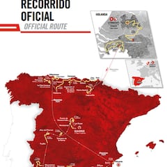 Vuelta a España 2022: etapas, recorrido y perfiles