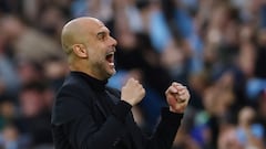 Guardiola hace historia ante el Real Madrid