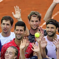 El desfase de Djokovic propaga el virus