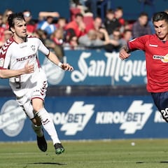Osasuna 2 - Albacete 0: resumen, resultado y goles del partido