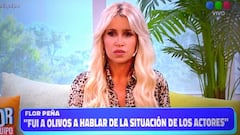 El descargo de Florencia Peña luego de su visita a Alberto Fernández en la Quinta de Olivos