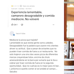 Un cliente se queja de un restaurante y le responden: “Mediocre la pizza que trajiste”