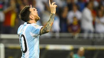 Messi fires hat-trick as Argentina cruise into quarters