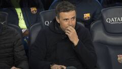 Luis Enrique: “Los silbidos de la afición a mí sí los entiendo”
