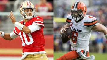 Cleveland y San Francisco, dos de los peores equipos en la NFL desde 2015, se enfrentan en Monday Night Football en busca de reconocimiento.