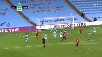 Guardiola, enfadad¨ªsimo: el gol del United que es absolutamente inexplicable