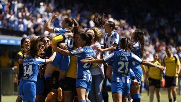 El Depor Abanca asciende a Liga F ante 14.000 personas en Riazor