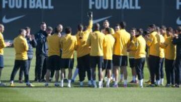 La UEFA realiza un control antidoping en el Barcelona