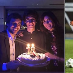 Así es Jorge, el hijo de Raúl que hoy cumple 18 años