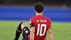 Salah, lesionado con Egipto.