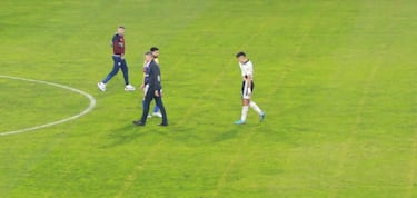 El desconsuelo de Solari: lágrimas y un valorable gesto de Vojvoda