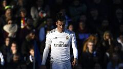 Bale, durante el Getafe-Real Madrid.