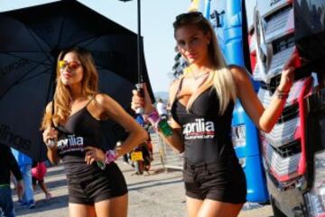 Paddock Girl en el GP de San Marino.