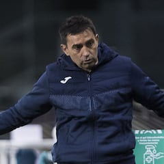 Garitano: “La jugada de la roja y el penalti son disputas, sin más”