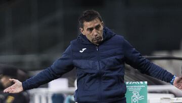 Garitano: “La jugada de la roja y el penalti son disputas, sin más”