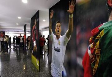 Cristiano Ronaldo inauguró en su tierra natal, Madeira, el museo que da forma a toda su trayectoria profesional.