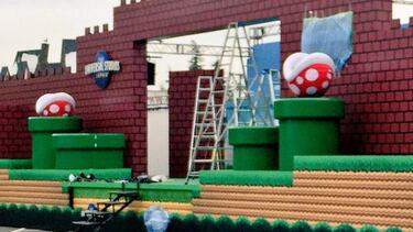 Primeras imágenes del parque de atracciones de Nintendo