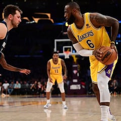 Luka vs LeBron: Mavs pull off a win after Lakers comeback