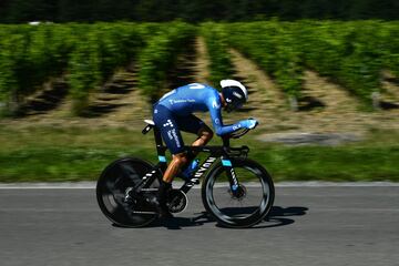 La contrarreloj entre Libourne y Saint Émilion en imágenes