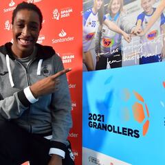 Kaba Gassama regresa al fin
y a lo grande a Granollers