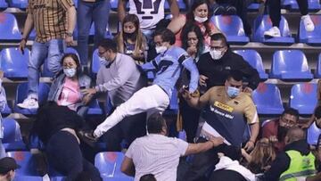 La jornada 16 fue manchada por las broncas entre aficionados, aquí el recuento