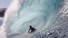 Con 17 años, Makoa Gómez ya se ha metido en más tubos que la mayoría de surfistas en toda su vida
