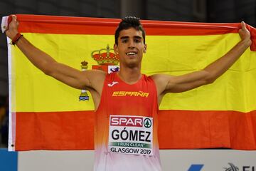 Burgalés, bronce europeo continental bajo techo, Jesús Gómez se ha metido en la élite del 1.500, pese a que este verano tardó en ponerse en forma por las lesiones. Llegó a 3:36.40 y se clasificó por ranking. Su forma va en línea ascendente. El futuro de J