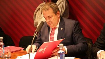 Saqu¨¦s da la cara por Tebas: "Es incre¨ªble que se pida su salida"