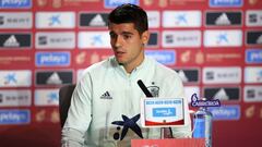 Morata: "El año pasado tenía más preocupaciones, ahora juego más relajado"