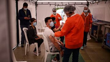 Vacunación en Bogotá