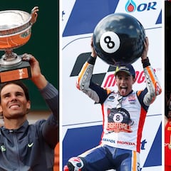 España domina en los Laureus: Nadal, Márquez, la Selección...