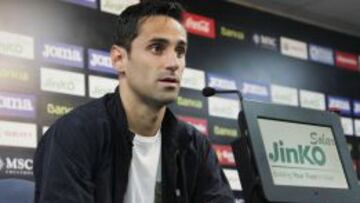 El brasileño, en rueda de prensa.