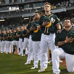 Mark Canha está arrepentido de no protestar en 2017