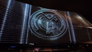 Santiago Bernabéu outdoor light show stuns fans across the world