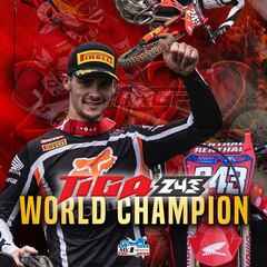 Gajser es tetracampeón