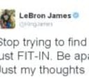 LeBron y su mensaje implícito a Kevin Love: "Intenta encajar"