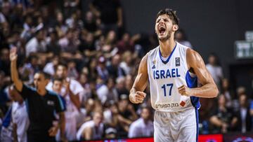 Israel, durante el partido